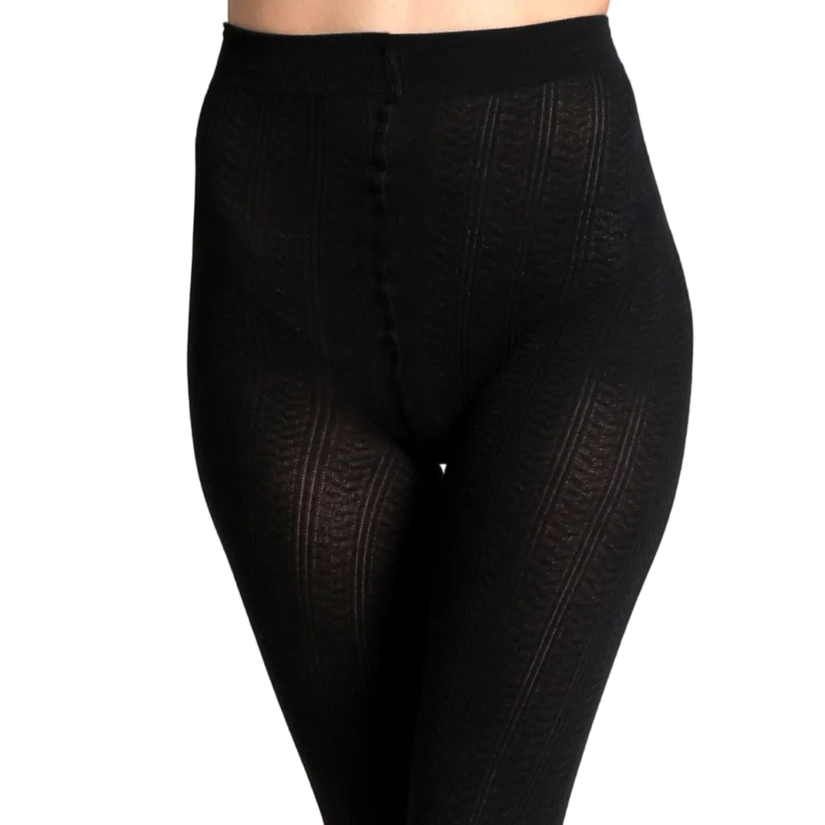 Organic Cotton Blend Cable Knit Tights 03/03778