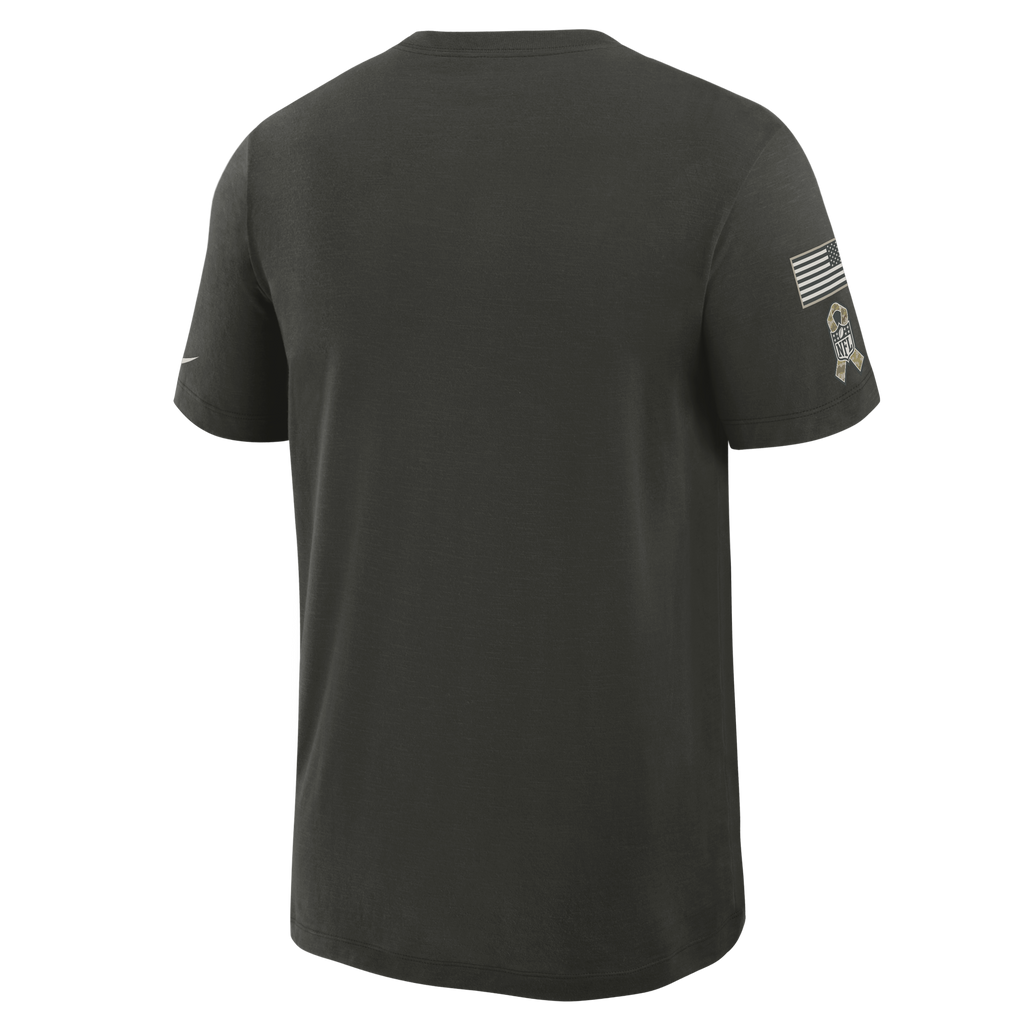 Men's Nike Chicago Bears 2025 Salute To Service Sequoia Green T-Shirt