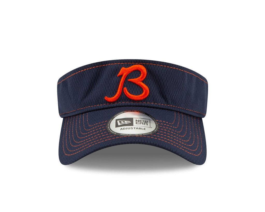 Chicago Bears On Field 1920 Established "B" Logo Road Adjustable Visor