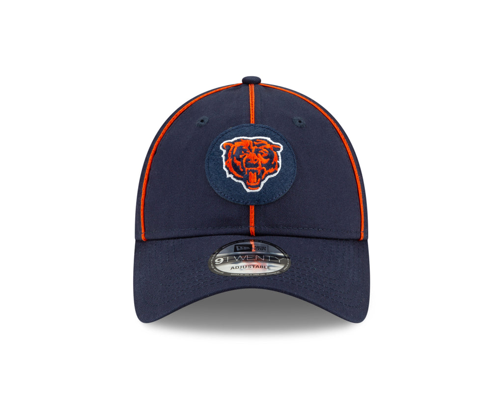 Chicago Bears 2019 Established Collection Sideline 1920 Home Bear Head Logo Navy 9TWENTY Adjustable Hat