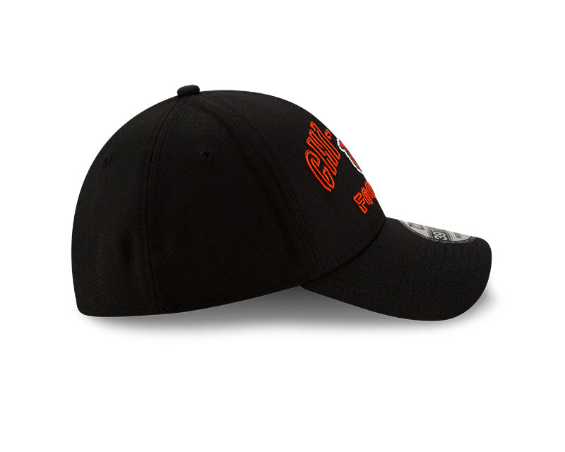 Men's Chicago Bears New Era 2020 NFL Draft Alternate Black 39THIRTY Flex Hat