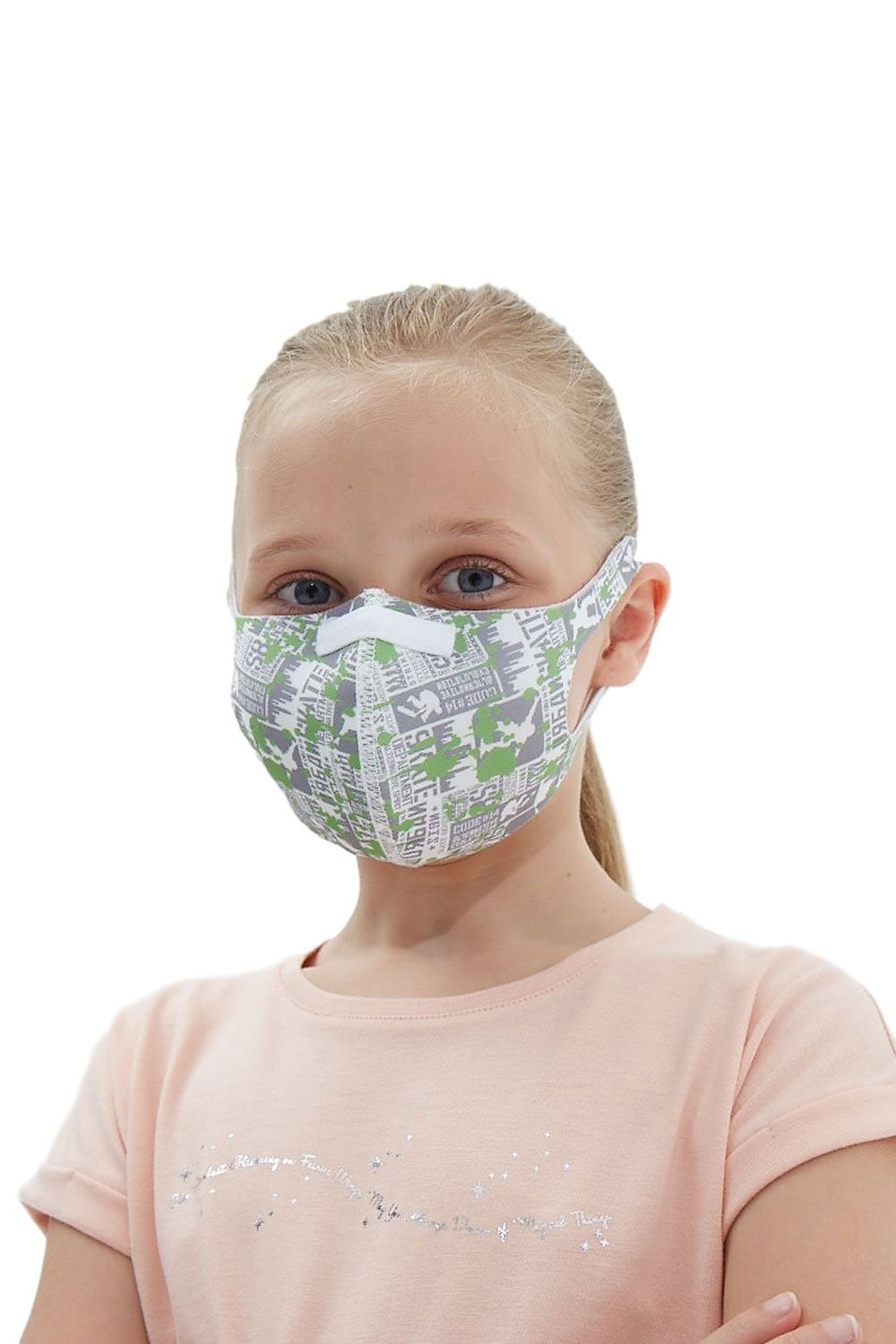 3D Spacer Masks Non Medical - Child 7-12 Years - Skater Pattern