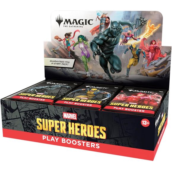 Magic The Gathering - Marvel Super Heroes Play Booster Box
