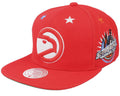 Atlanta Hawks NBA 97 Top Star HWC Red Mitchell & Ness Snapback Hat