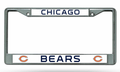 Chicago Bears Chrome License Plate Frame
