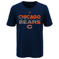 Chicago Bears Youth NFL Flux Dual Blend Short Sleeve T-Shirt