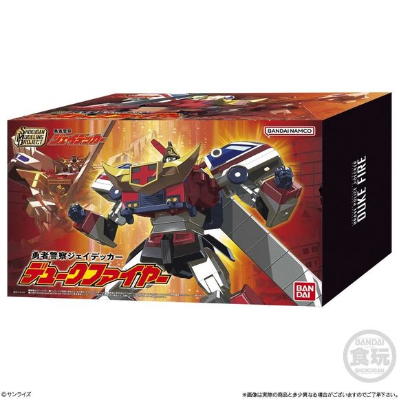 Bandai Shokugan Modeling Project The Brave Police J-Decker Duke Fire SMP Model Kit