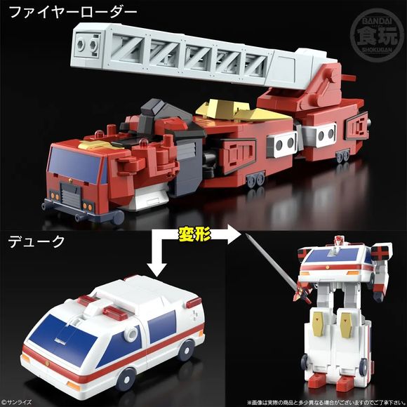 Bandai Shokugan Modeling Project The Brave Police J-Decker Duke Fire SMP Model Kit