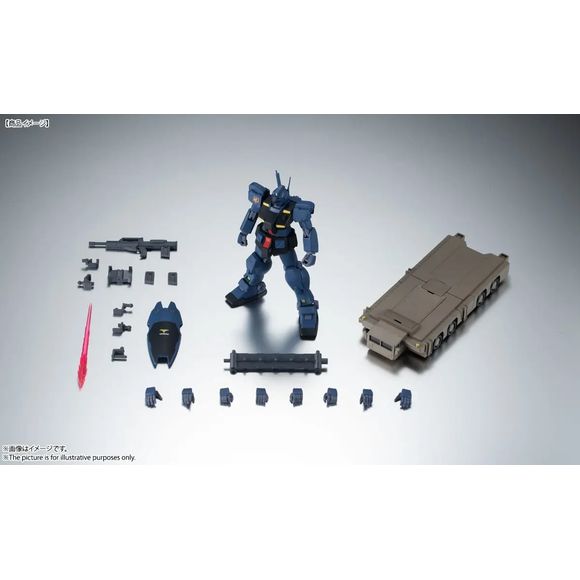 Bandai SIDE MS Robot Spirits Gundam RGM-79Q GM Quel ver. ANIME Action Figure