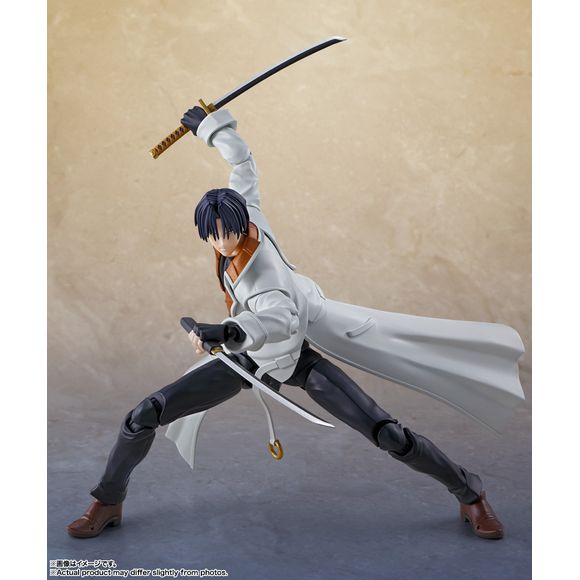 Bandai Tamashii Nations Rurouni Kenshin S.H.Figuarts Aoshi Shinomori Action Figure