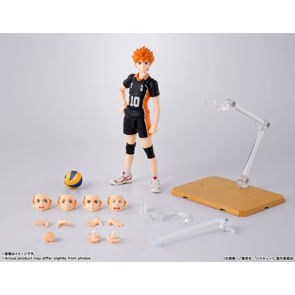 Bandai Tamashii Nations Haikyu!! S.H.Figuarts Shoyo Hinata Action Figure
