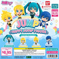 Bandai Gashapon Vocaloid Hatsune Miku Happy Jump Mascot Gacha Figure - 1 Random