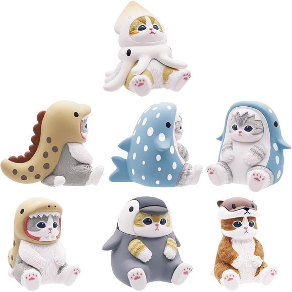 Parade Inc. mofusand Cat Marine Life Meow Sitting Pose Collection Figure - 1 Random Box