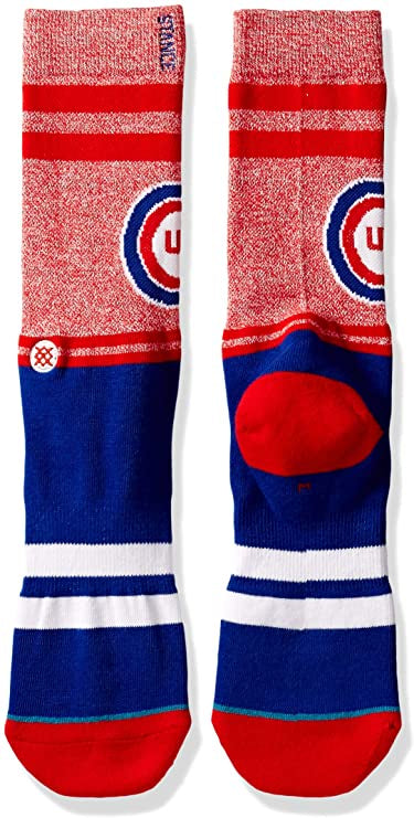 Chicago Cubs Adult Diamond Socks