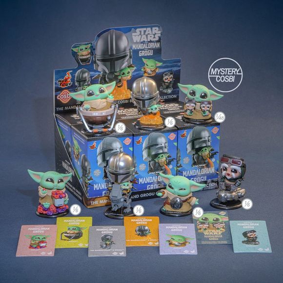 Hot Toys CBX348 Cosbi Star Wars Mandalorian and Grogu Collection Figure Blind Box