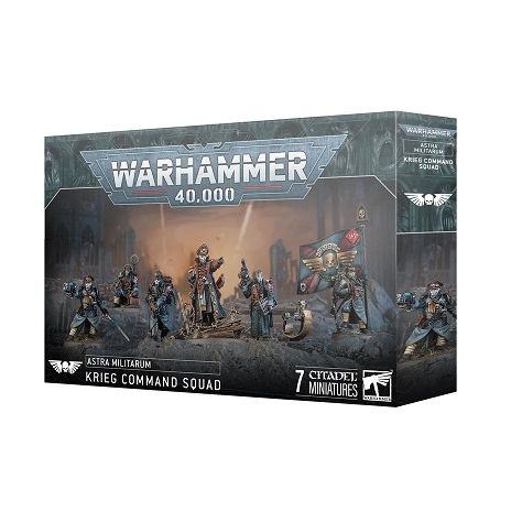 Warhammer 40k: Astra Militarum - Krieg Command Squad