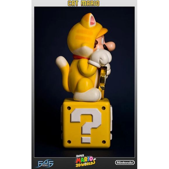 First 4 Figures Cat Mario Regular Edition Resin Statue
