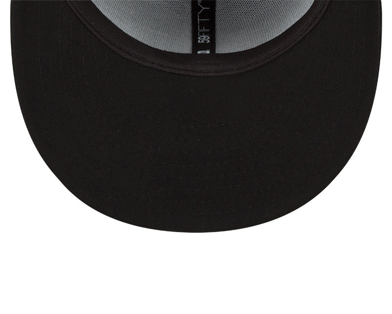 Men's Chicago White Sox Black Alternate 2022 New Era Clubhouse Collection 59FIFTY Fitted Hat