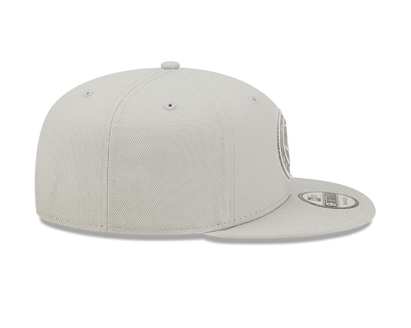 Men's Brooklyn Nets New Era Silver Color Pack 9FIFTY Snapback Hat