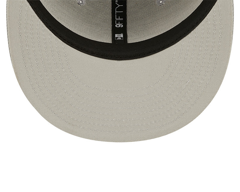 Men's Brooklyn Nets New Era Silver Color Pack 9FIFTY Snapback Hat