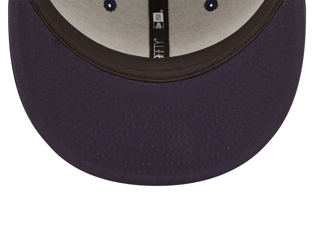 Men's Chicago Bears New Era Navy Ink 2022 NFL Sideline Mascot Logo 9FIFTY Snapback Adjustable Hat