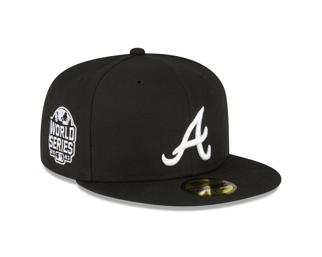 Atlanta Braves 2021 World Series Black New Era 59Fifty Fitted Hat