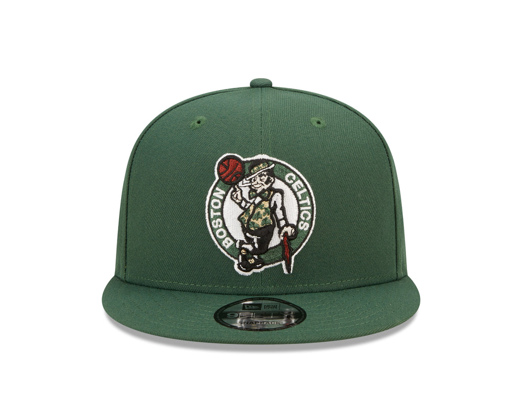 Mens Boston Celtics New Era 2022 NBA City Edition Alternate 9FIFTY Snapback Hat
