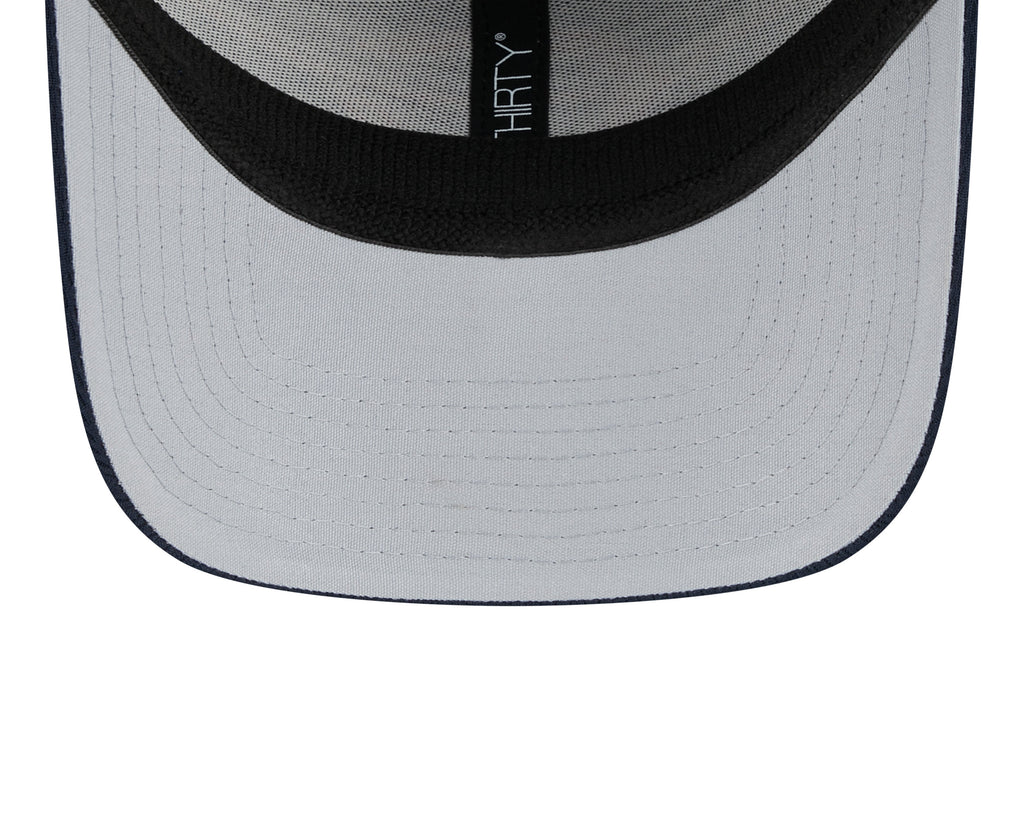 Men's Chicago Bears New Era NFL 2023 Training Camp Navy Primary Logo 39THIRTY Flex Fit Hat