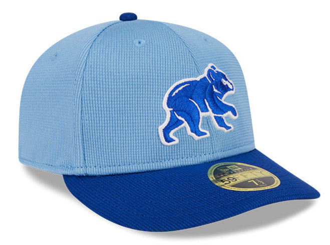 Chicago Cubs New Era Blue Spring Training Low Profile 59FIFTY Fitted Hat