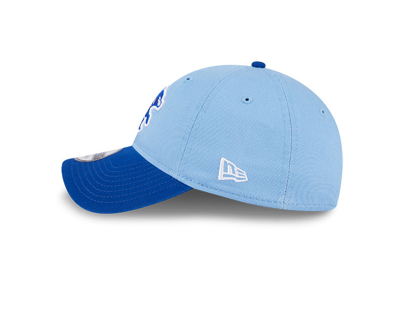 Chicago Cubs Walking Bear New Era Blue 9TWENTY Adjustable Hat