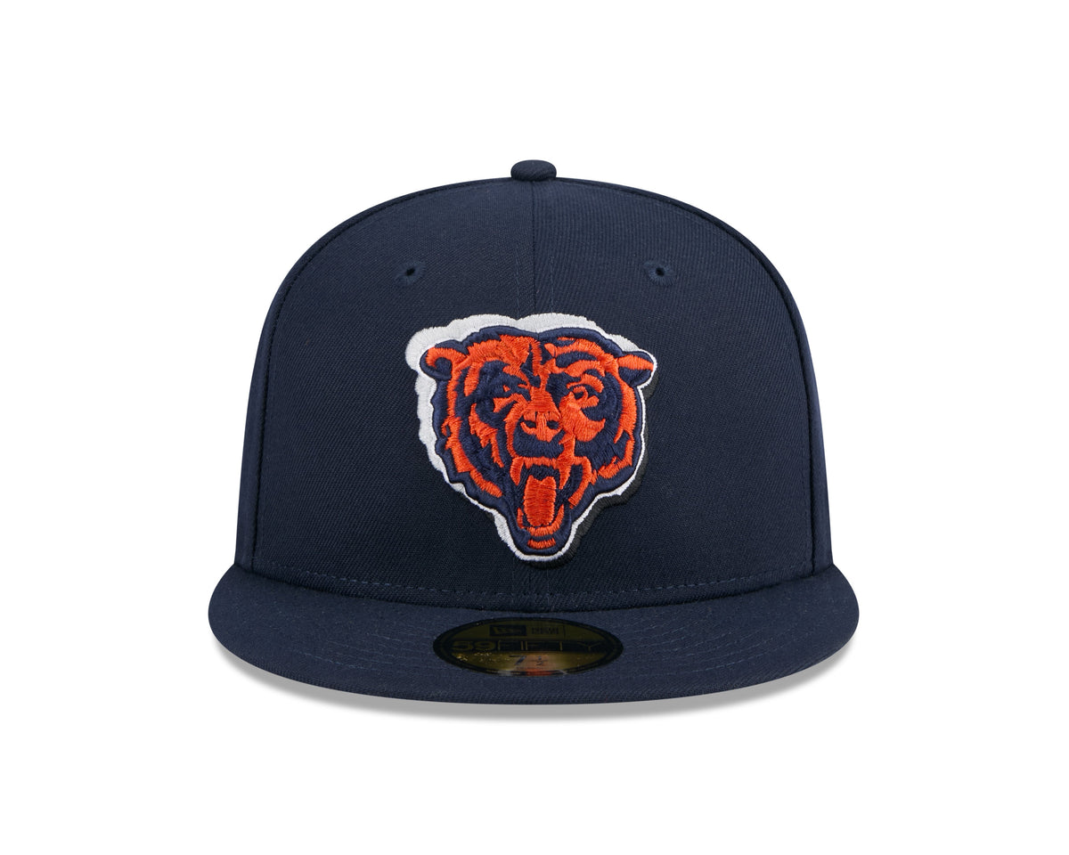 Men's Chicago Bears New Era Navy 2024 NFL Draft 59FIFTY Fitted Hat