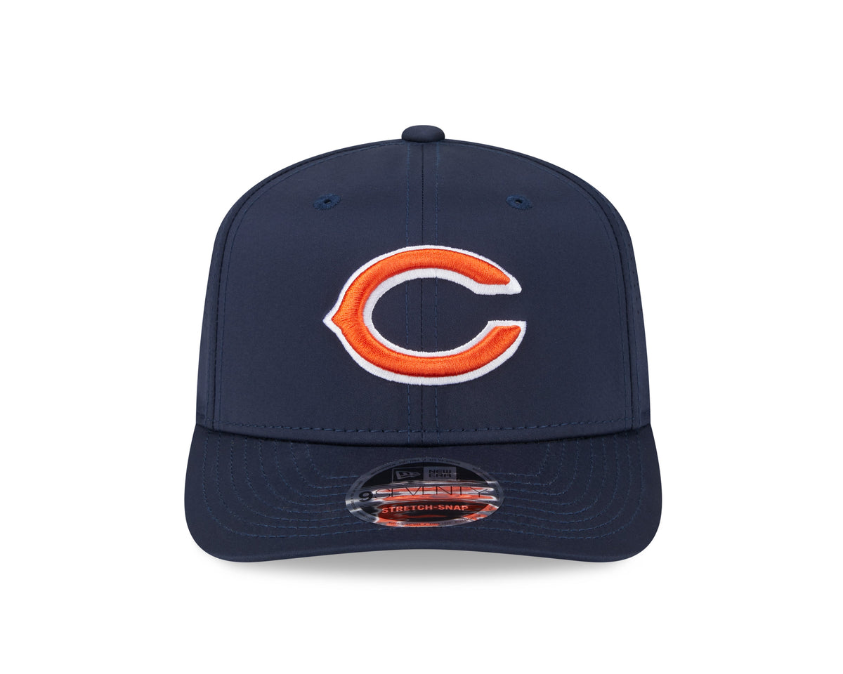 Chicago Bears New Era 9SEVENTY Navy Secondary Logo Performance Adjustable Cap