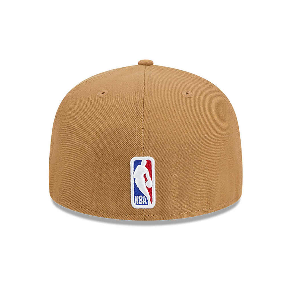 Chicago Bulls New Era 2024 City Edition Official Alternate Wheat 59FIFTY Fitted Hat