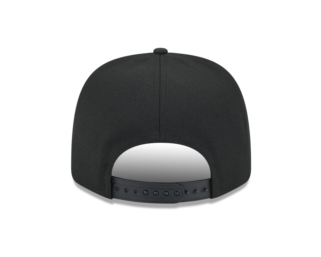 Chicago Bulls New Era Black Multi Rope 9SEVENTY Stretch Snap Adjustable Hat