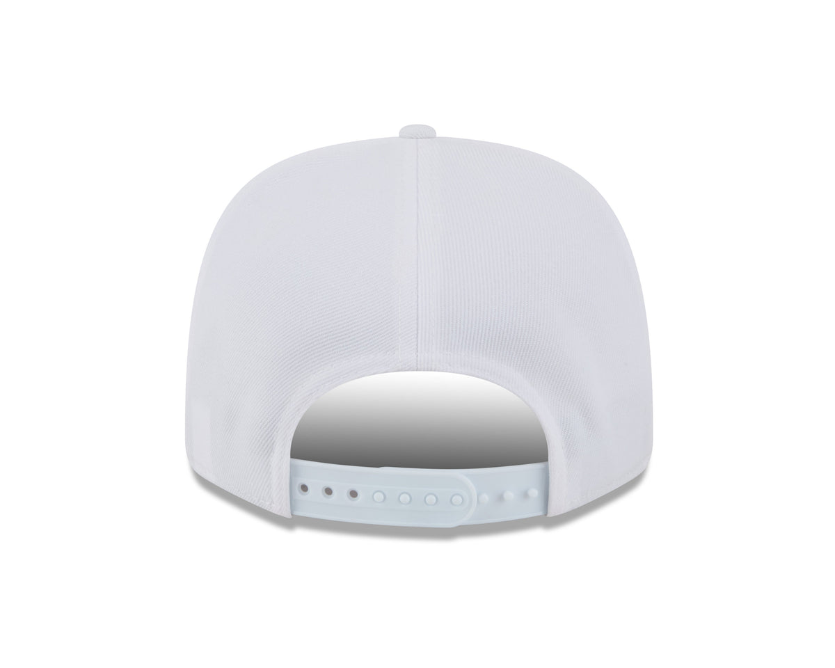 Chicago Bulls New Era White Multi Rope 9SEVENTY Stretch Snap Adjustable Hat