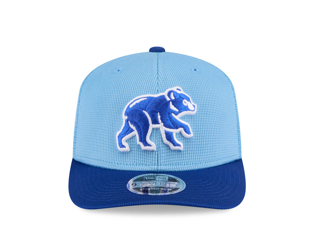 Chicago Cubs New Era Blue 2025 Spring Training 9SEVENTY Trucker Hat