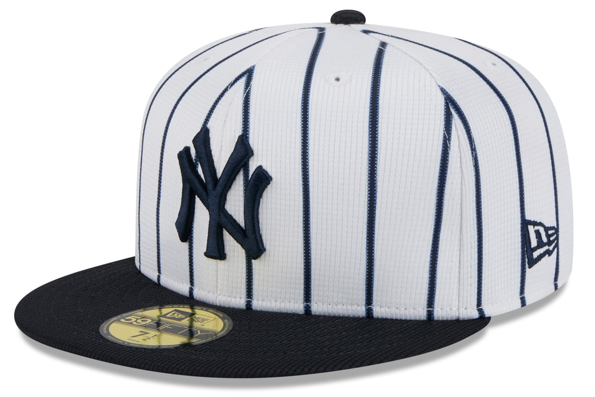 New York Yankees New Era Home Pinstripe 2025 Spring Training 59FIFTY Fitted Hat