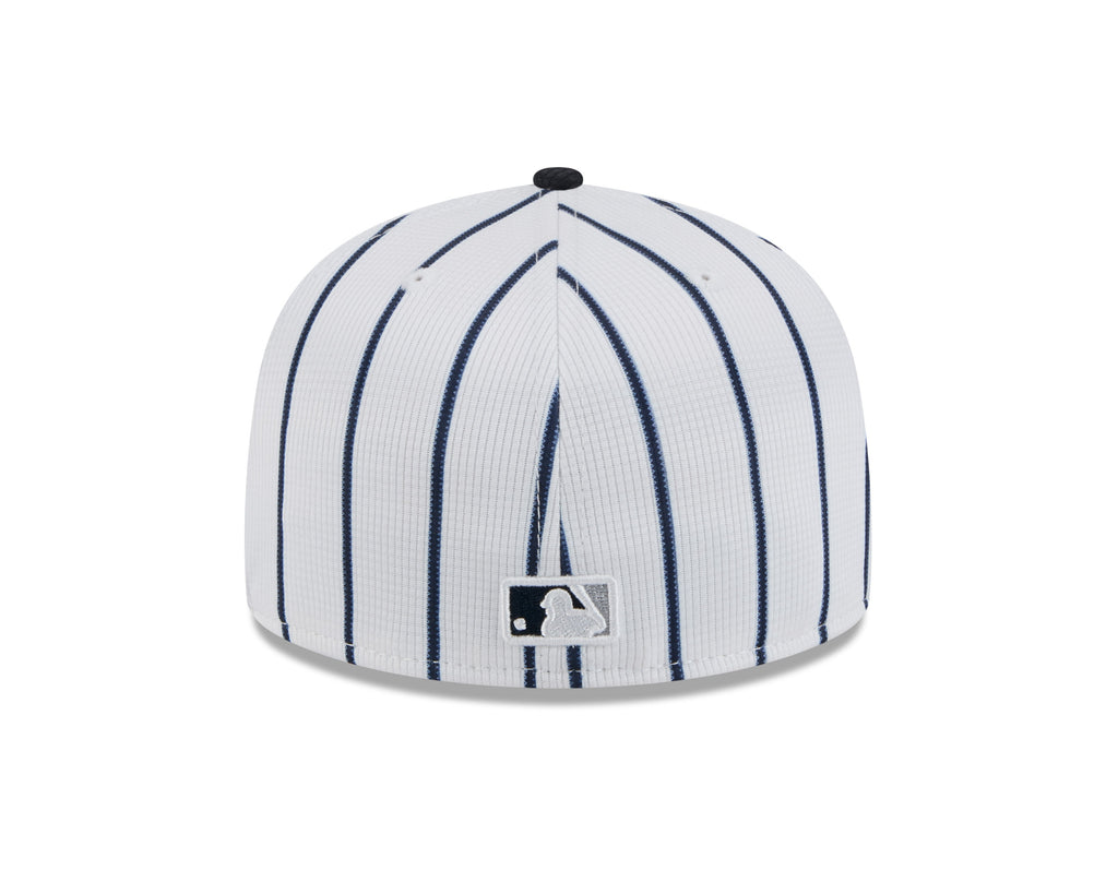 New York Yankees New Era Home Pinstripe 2025 Spring Training 59FIFTY Fitted Hat