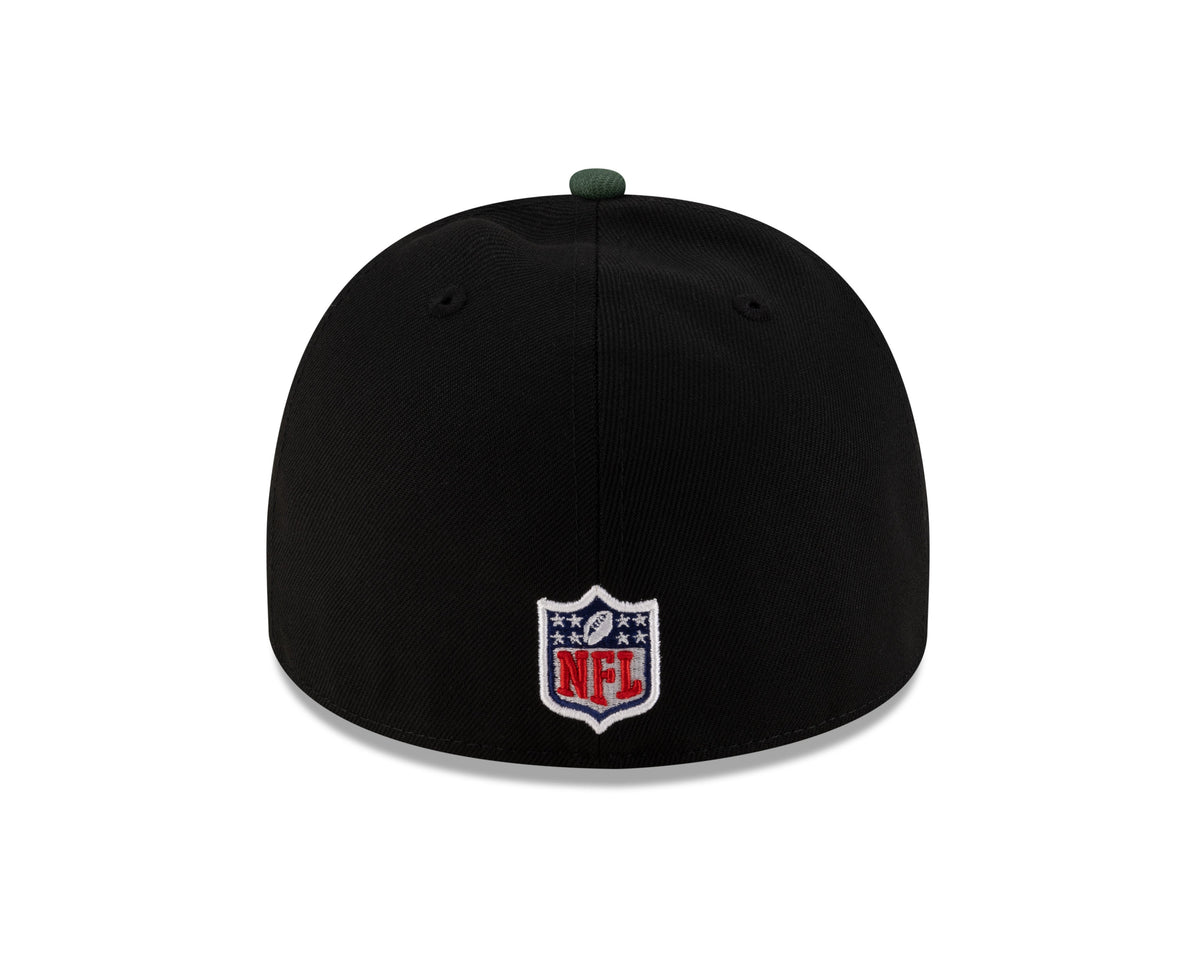 Men's Green Bay Packers New Era Black 2025 On Stage NFL Draft A-Frame 59FIFTY Fitted Hat