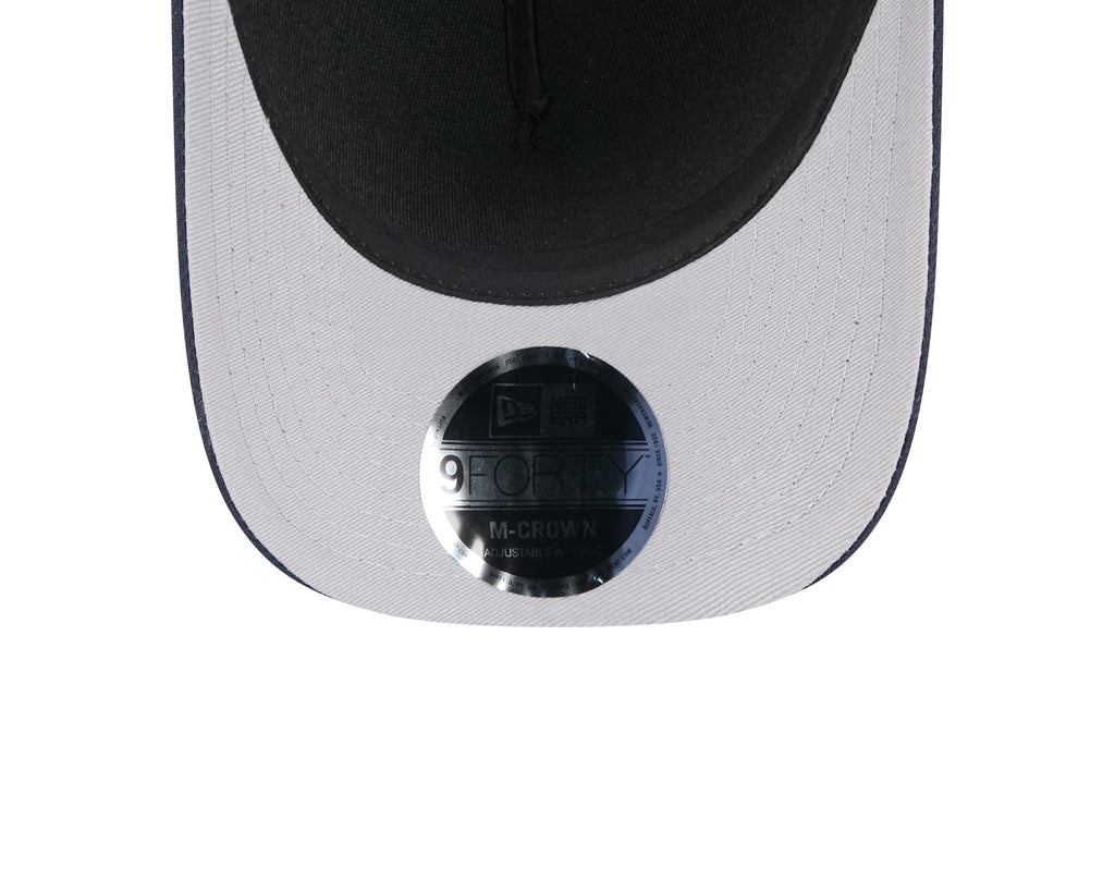 Men's Chicago Bears New Era 2025 NFL Draft Black M-Crown 9FORTY Snapback Adjustable Hat