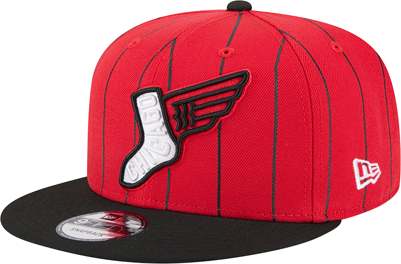 Chicago White Sox New Era 2025 City Connect 9FIFTY Snapback Hat - Red/Black