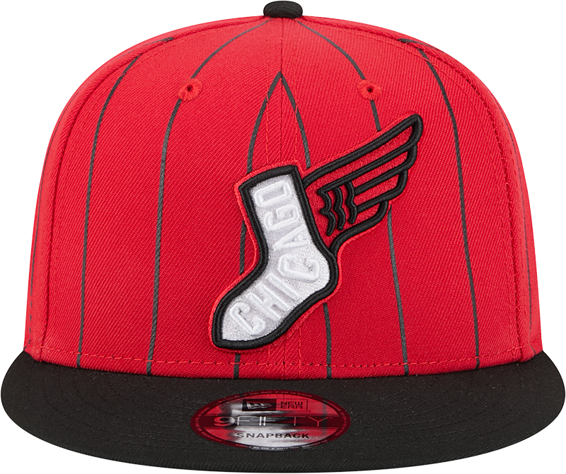 Chicago White Sox New Era 2025 City Connect 9FIFTY Snapback Hat - Red/Black