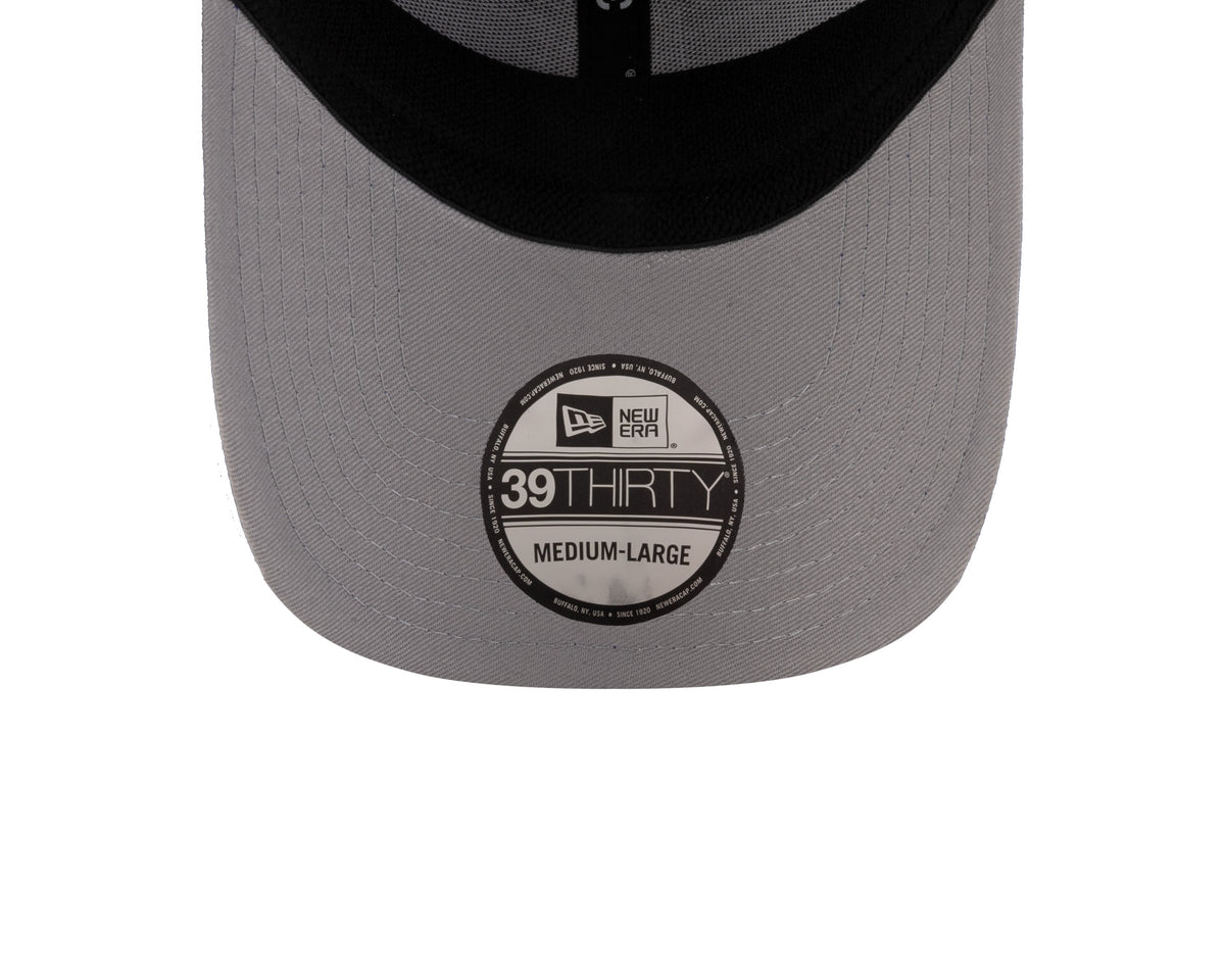 Men's Chicago Bears New Era 2025 NFL Draft Black 39THIRTY Flex Fit Hat