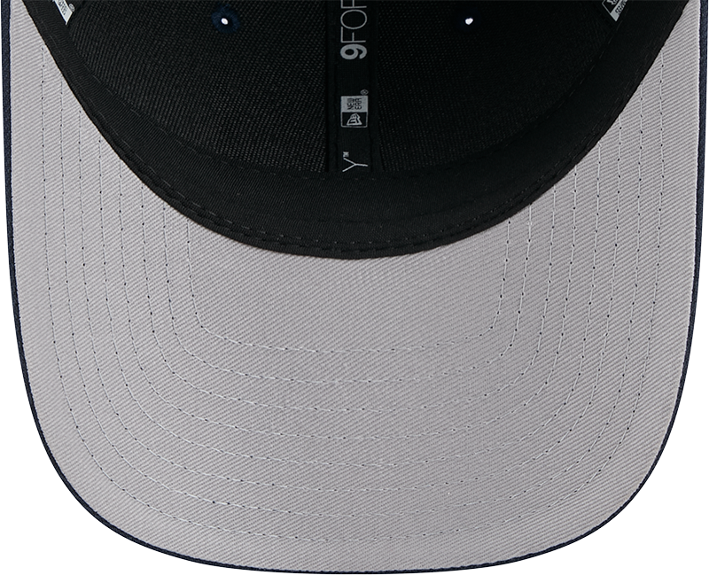 Men's Chicago Bears New Era Primary Logo Navy M-Crown 9FORTY Snapback Adjustable Hat