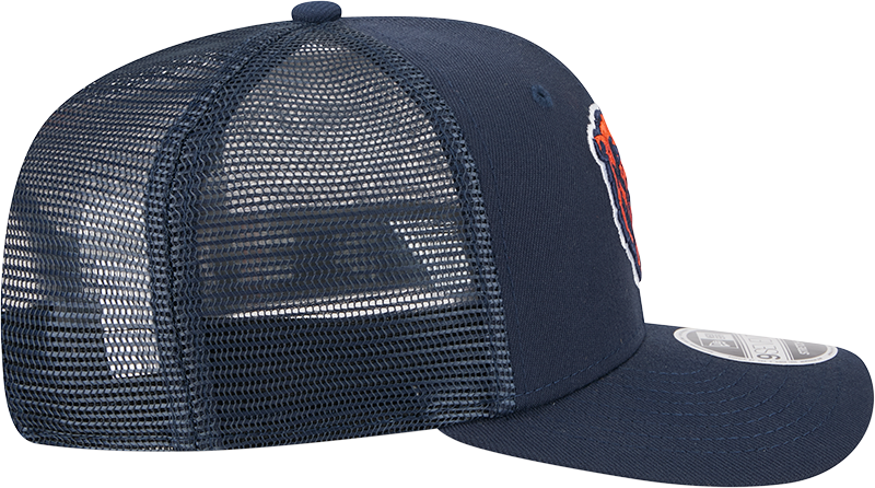 Chicago Bears New Era Navy Trucker Primary 9SEVENTY Trucker Hat