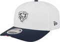 Men's Chicago Bears New Era White/Navy 2025 NFL Training Camp 9SEVENTY Adjustable Hat