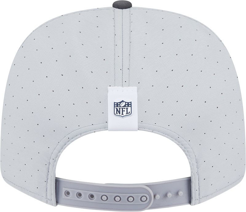 Men's Chicago Bears New Era Gray/Graphite 2025 NFL Training Camp 9SEVENTY Adjustable Hat