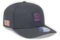 Men's Chicago Bears New Era Graphite 2025 Sideline C 9SEVENTY Cold Adjustable Hat