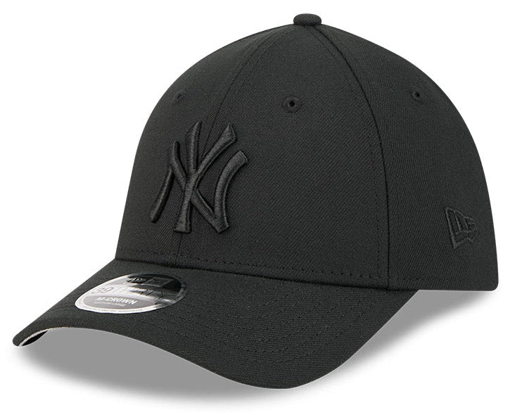 New York Yankees M-Crown 39Thirty Tonal Black Flex Fit Hat