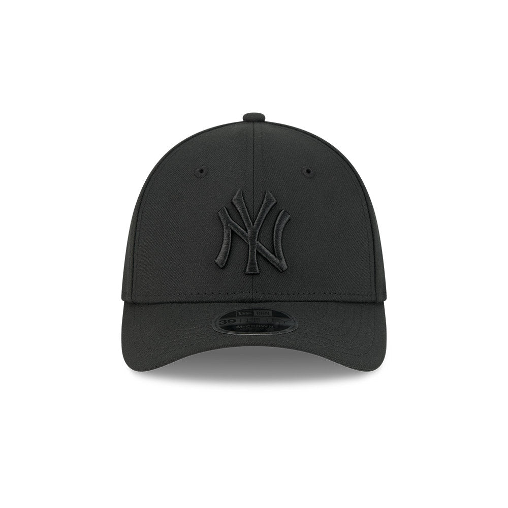 New York Yankees M-Crown 39Thirty Tonal Black Flex Fit Hat